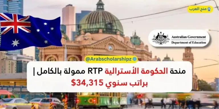 منحة الحكومة الأسترالية (RTP) 2026-2027 | ممولة بالكامل